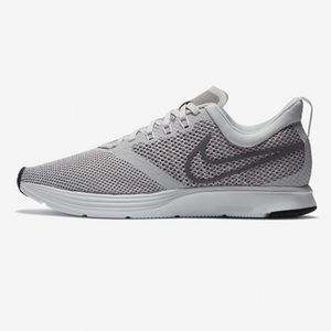 Nike Womens Zoom Strike Running Shoes in grey